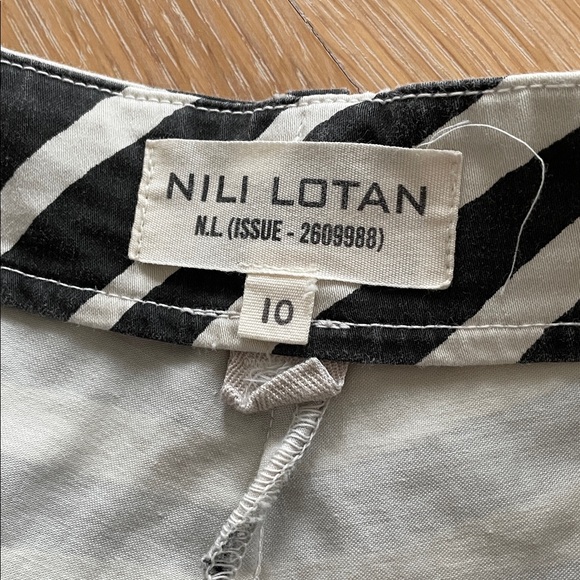 Nili Lotan zebra pants size 10 - Picture 3 of 6